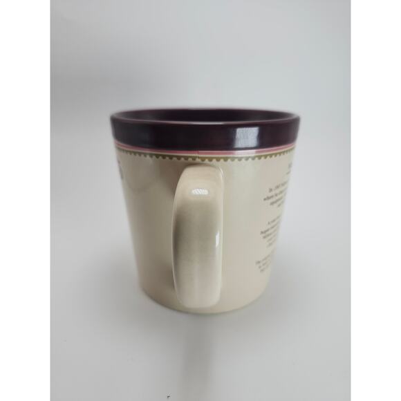 Vintage Hershey’s Mug Milton Hershey & Factory Where It All Began Beige Maroon - Picture 5 of 8